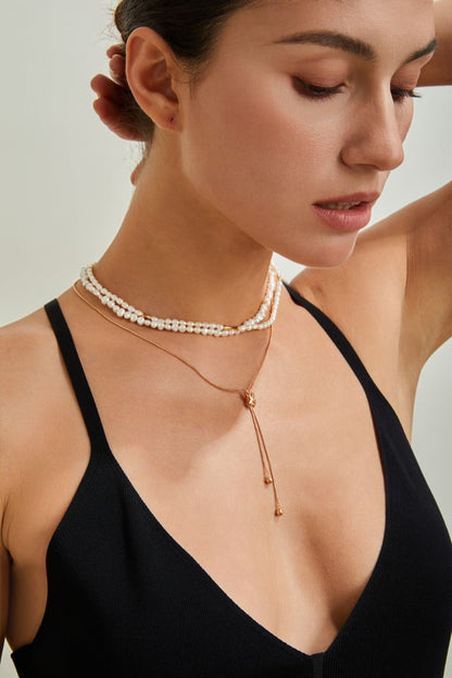 Gold Plated Ceaseless Bond Necklace