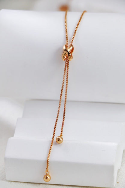 Gold Plated Ceaseless Bond Necklace