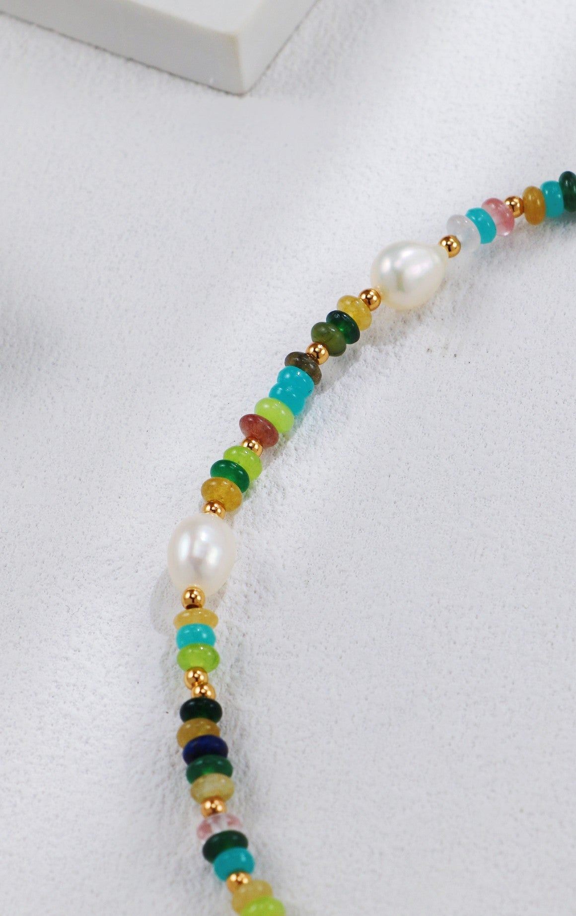 Gold Plated Rainbow Reef Necklace