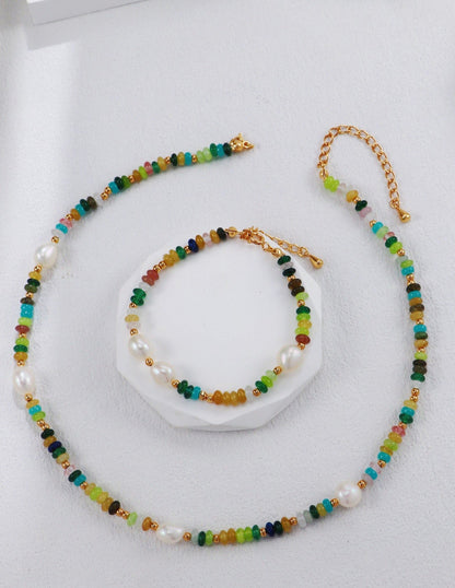 Gold Plated Rainbow Reef Bracelet