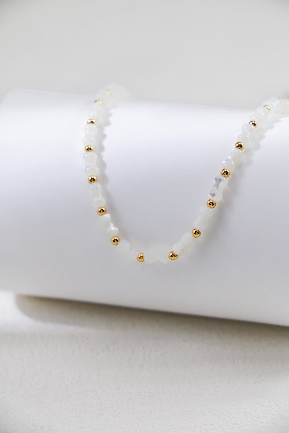 Gold Plated Shell Breeze Necklace