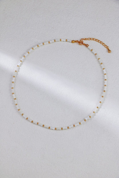 Gold Plated Shell Breeze Necklace