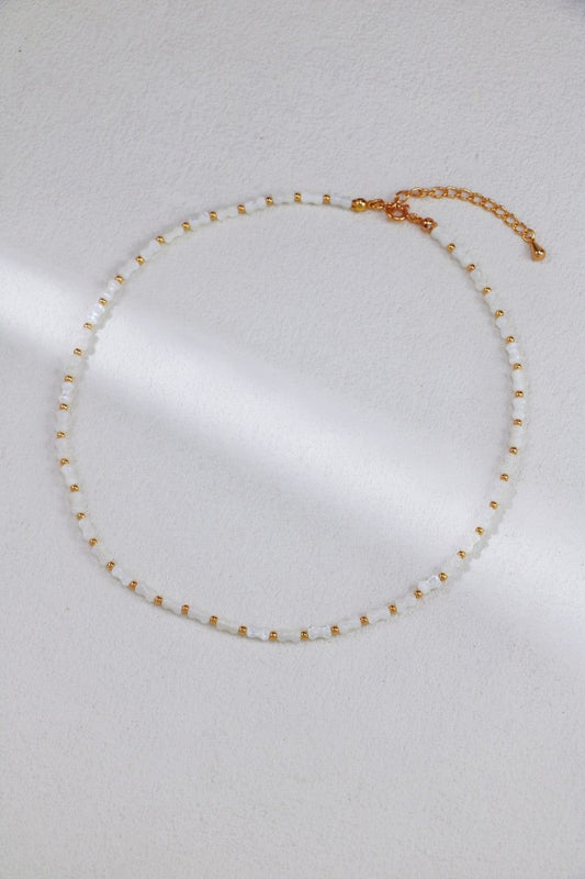 Gold Plated Shell Breeze Necklace