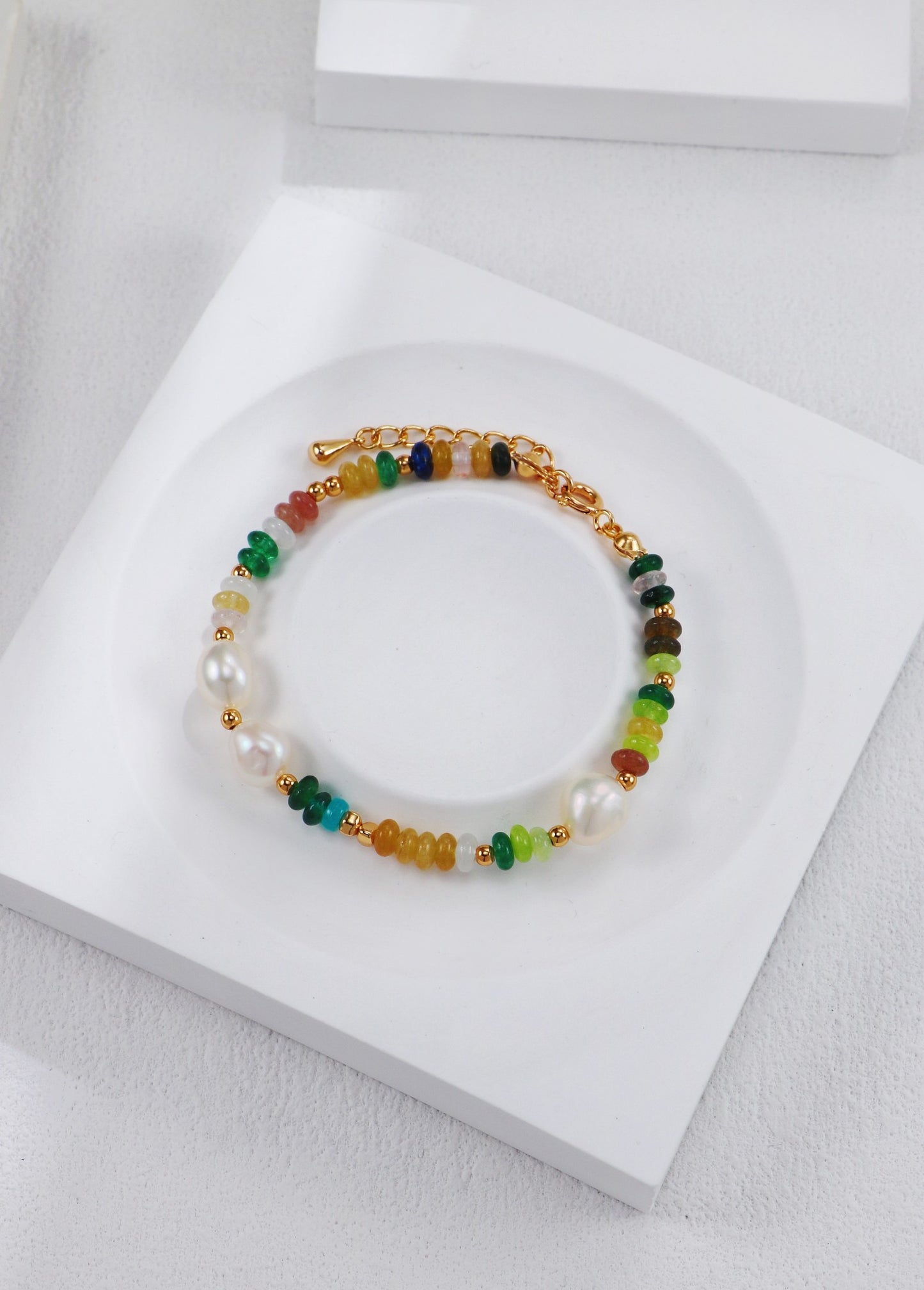 Gold Plated Rainbow Reef Bracelet