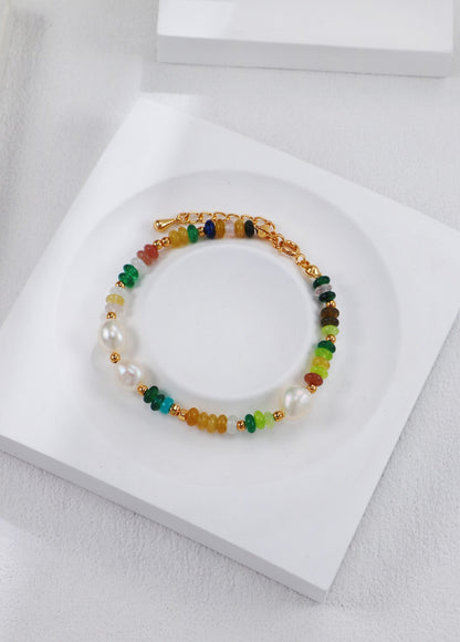 Gold Plated Rainbow Reef Bracelet