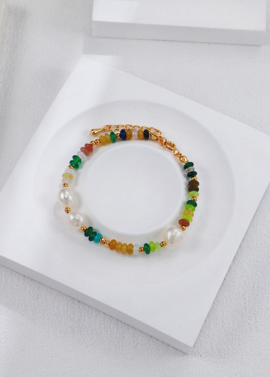Gold Plated Rainbow Reef Bracelet